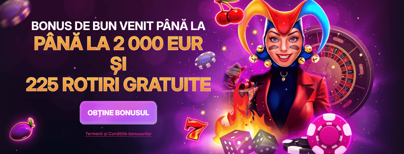 bonus de bun venit NV Casino