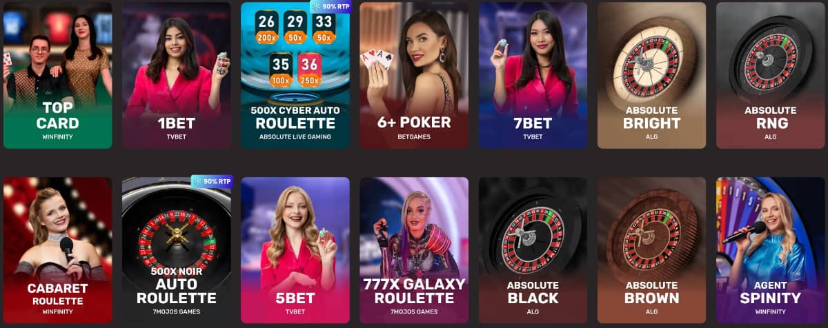 Live Casino Experience National Casino