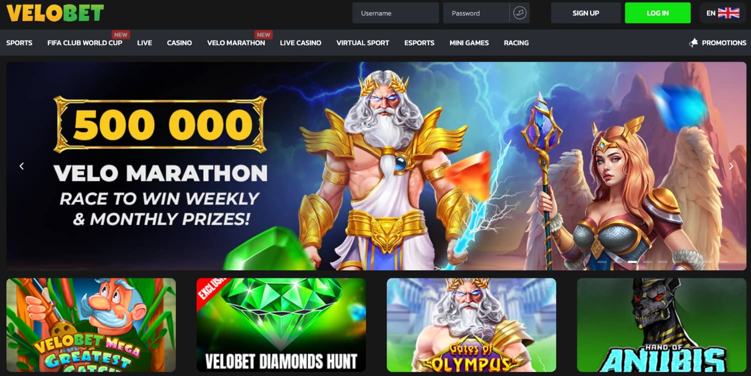 Velobet Casino recenzie