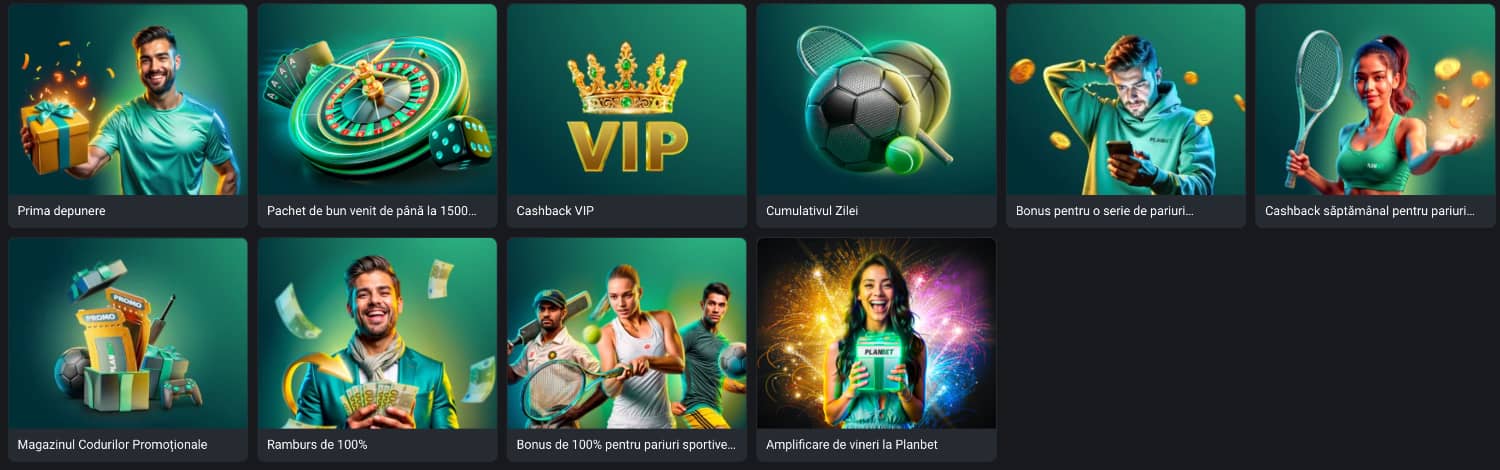 Bonusul de la Planbet Casino
