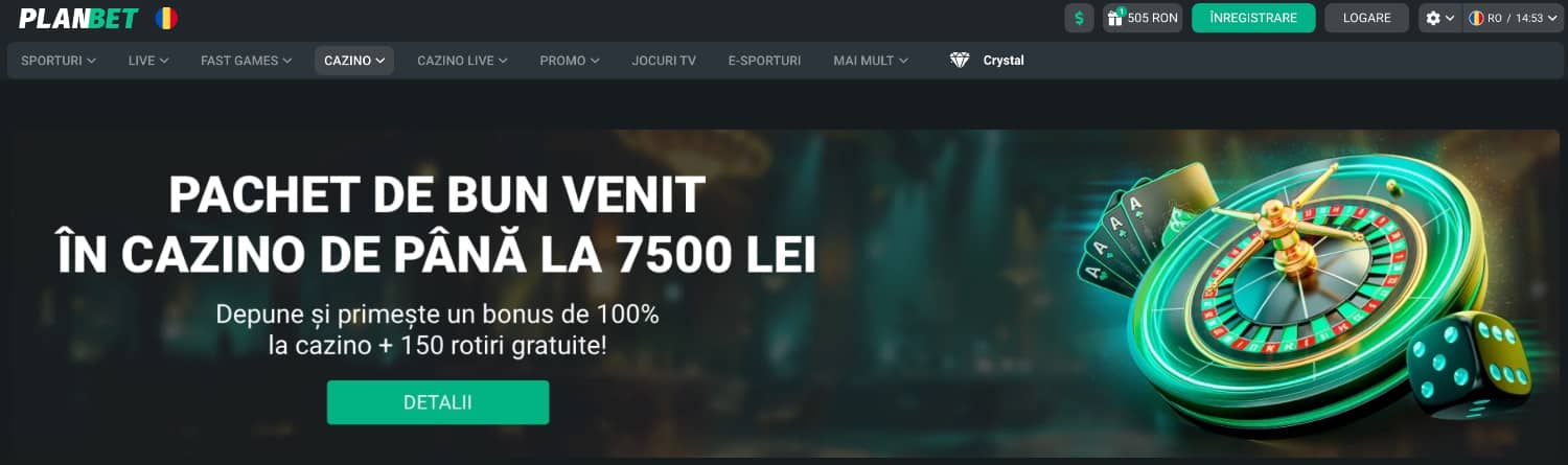 Planbet Casino România