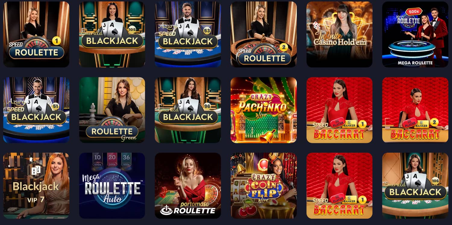 Jocuri Live Dealer VOX Casino